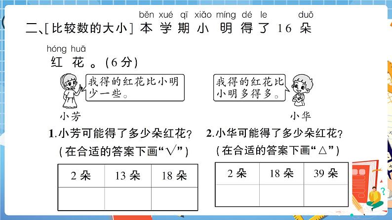 人教版数学一下 解决问题专项复习卷+答案+讲解PPT07