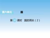 蘇教版數(shù)學(xué)五年級下冊 6.4 圓的周長（2） 課件