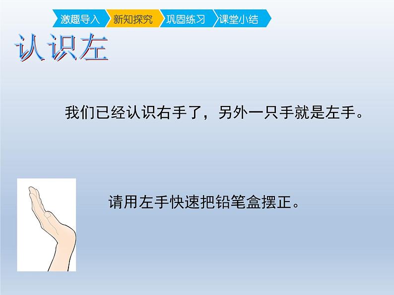 《左、右》（课件）-2021-2022学年数学一年级上册  人教版第5页