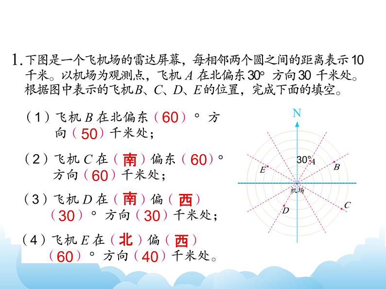 5.3 确定位置综合练习课件02