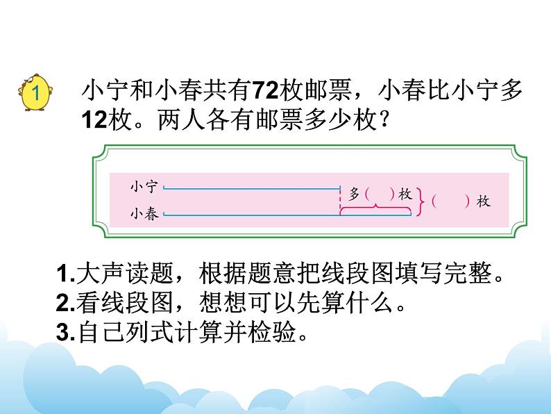 5.1画线段图解决问题课件第2页