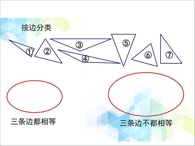 第4单元：巧手小工匠——认识多边形《三角形的分类（信息窗1）》教学课件07