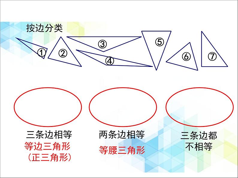 第4单元：巧手小工匠——认识多边形《三角形的分类（信息窗1）》教学课件08