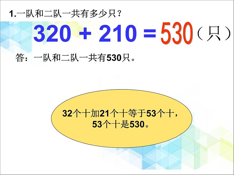 第4单元：勤劳的小蜜蜂2《三位数加减法的笔算、估算（信息窗2）》参考课件104