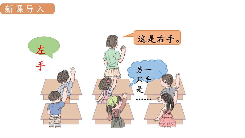 2.2左、右（课件）-2021-2022学年数学 一年级上册  人教版第3页