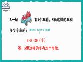人教版二年級(jí)上冊(cè)數(shù)學(xué) 4 表內(nèi)乘法 《練習(xí)十五》課件