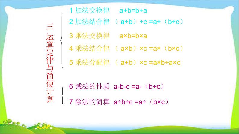 小升初数学复习四则运算完美课件PPT第3页