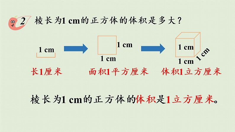 西师大版五年级数学下册 三 长方体 正方体 第4课时  体积与体积单位 课件06