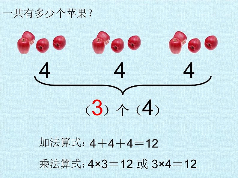 二 看杂技——表内乘法（一） 复习 课件-2021-2022学年青岛版数学二年级上册第5页