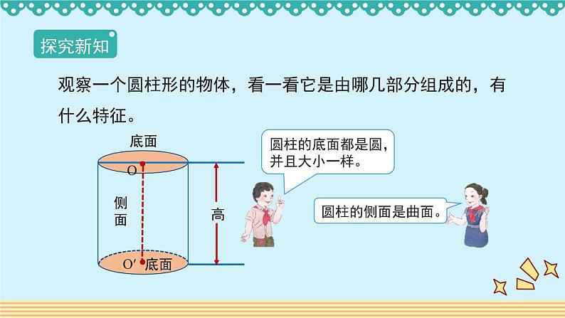 人教版数学 六年级下册 3.1.1《圆柱的认识》课件+教案+导学案设计05