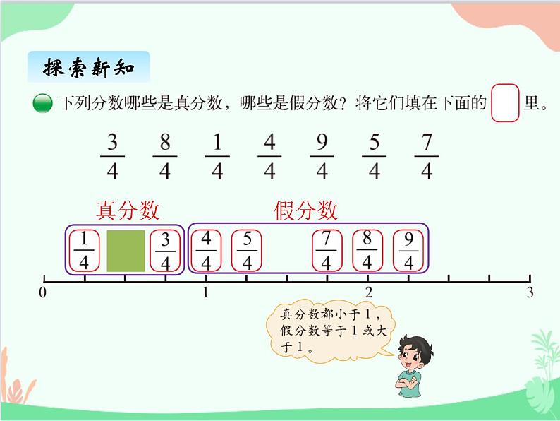 北师大版数学五年级上册 五、2分饼1 课件05