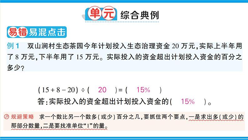 人教版六年级上册-第六单元-百分数（一）复习提升课件PPT第2页