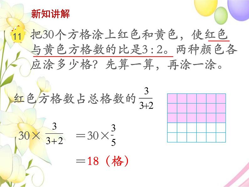 六年级数学上册第三单元分数除法第8课时按比例分配的实际问题教学课件苏教版第4页