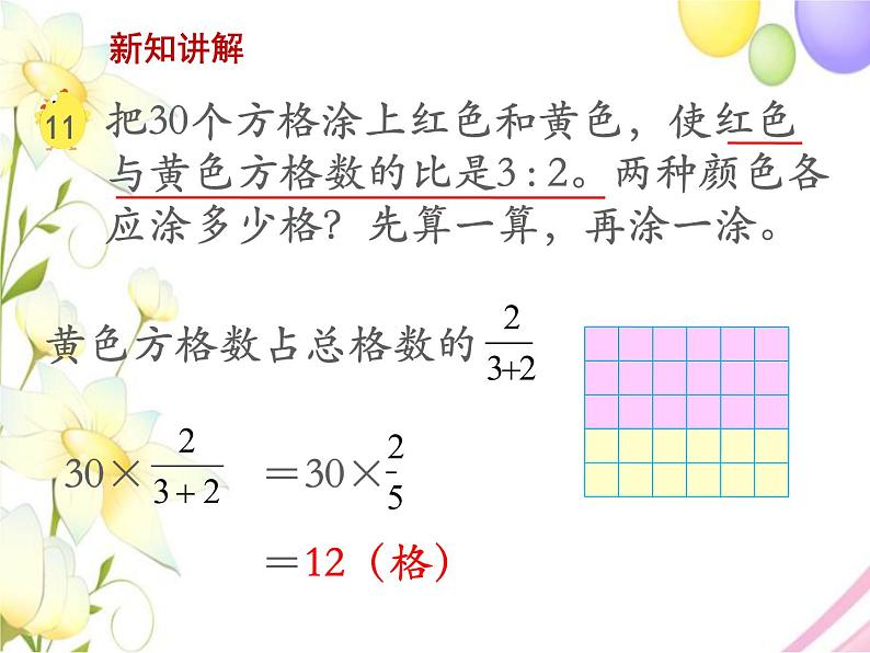 六年级数学上册第三单元分数除法第8课时按比例分配的实际问题教学课件苏教版第5页