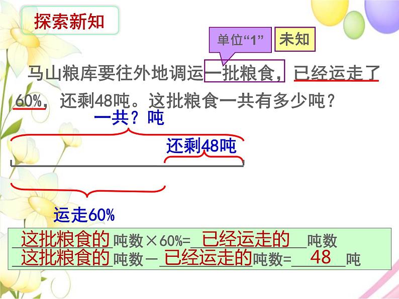 六年级数学上册第六单元百分数第10课时列方程解决稍复杂的百分数实际问题1教学课件苏教版第5页