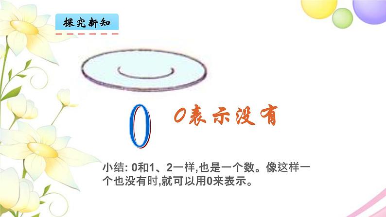 一年级数学上册第五单元认识10以内的数第3课时认识0教学课件苏教版06