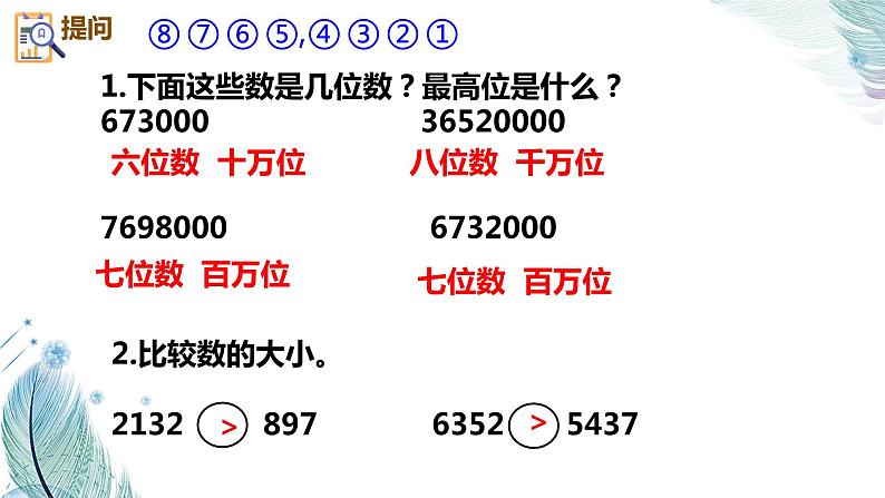 1.5 亿以内数的大小比较1课件PPT第2页