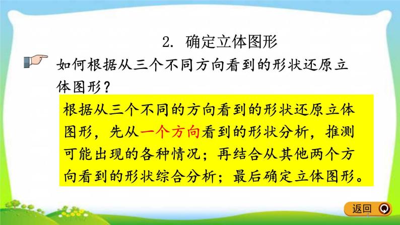 新人教版五年级数学下册9.4观察物体、图形的运动完美课件PPT04