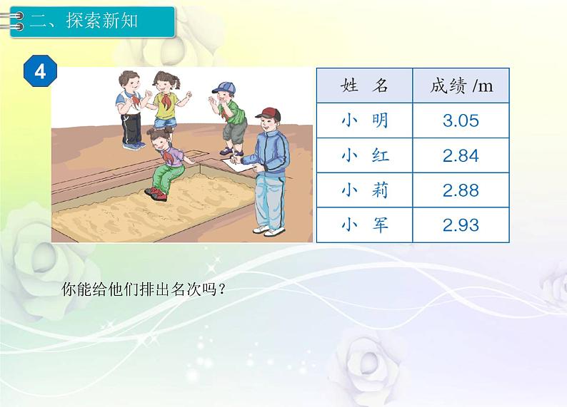 人教版数学四年级下册4.4小数的大小比较课件PPT04