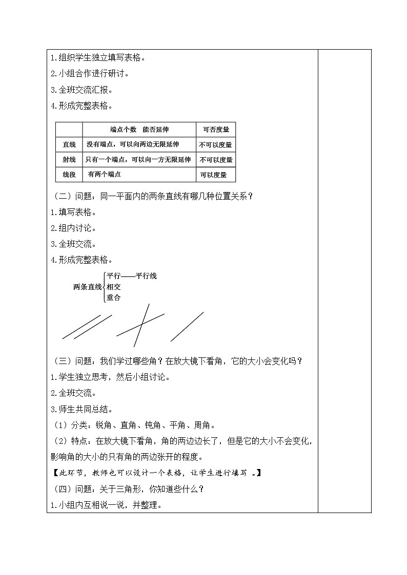 6.6.8平面图形的认识【教案】第2页