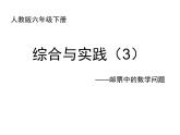 人教版六年級(jí)數(shù)學(xué)下冊(cè)教案、課件、學(xué)案和課堂達(dá)標(biāo)6.20綜合與實(shí)踐3