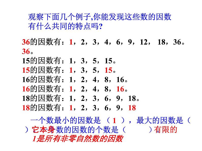 人教版数学五年级下册2.2因数和倍数（2）课件PPT03