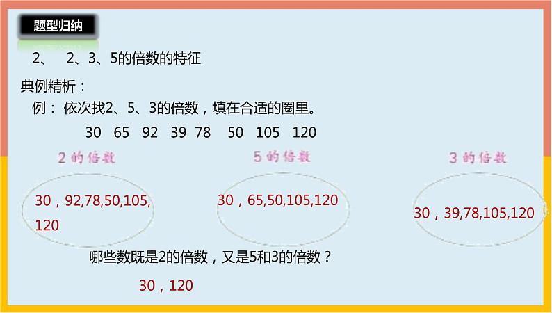 3.6因数和倍数整理与练习课件1 五年级数学上册-北师大版第7页