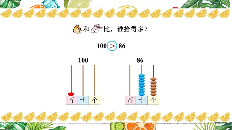 苏教版一年级下册-认识一百以内的数-第5课时 比较数的大小课件PPT08