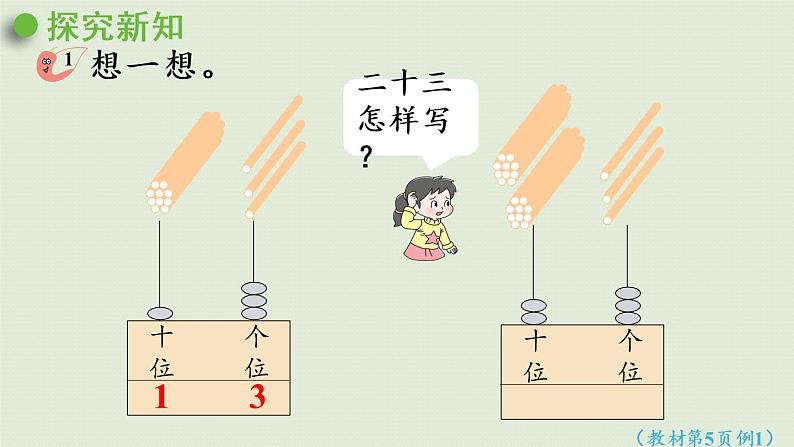 西师大版一年级数学下册 一 100以内数的认识 第3课时  写数  读数（1）课件第6页