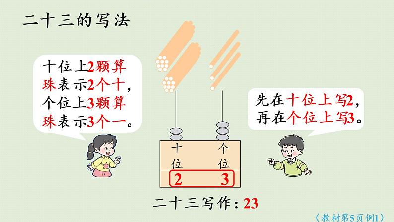 西师大版一年级数学下册 一 100以内数的认识 第3课时  写数  读数（1）课件第8页