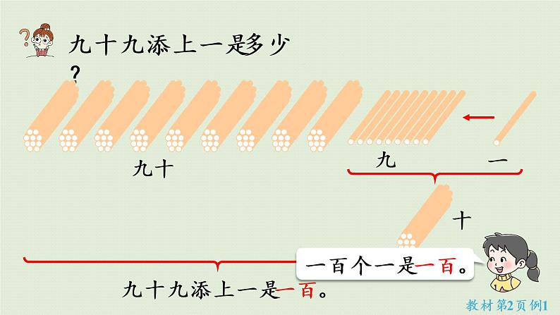 西师大版一年级数学下册 一 100以内数的认识 第1课时  数数 课件第8页