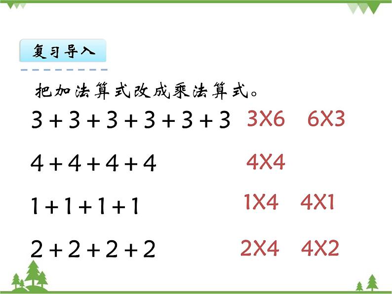 人教版数学二年级上册 4.2 5的乘法口诀（课件）05