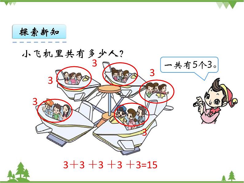 人教版数学二年级上册 4.1 乘法的初步认识（课件）06