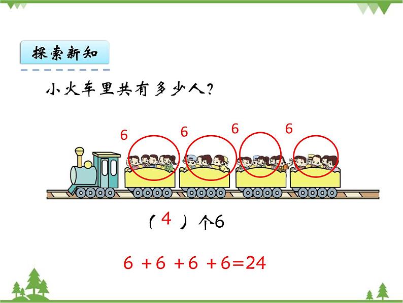 人教版数学二年级上册 4.1 乘法的初步认识（课件）07