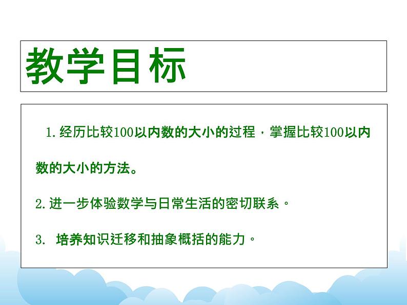 苏教版数学一下 比较数的大小课件教案第2页