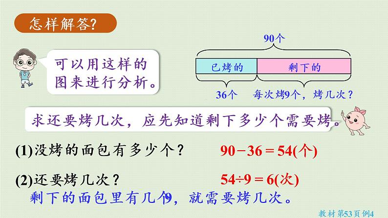 人教版二年级数学下册 5混合运算 第4课时  两步计算的解决问题 课件07