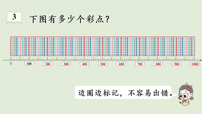 人教版二年级数学下册 7万以内数的认识 1000以内数的认识 第3课时  用算盘记数 课件06