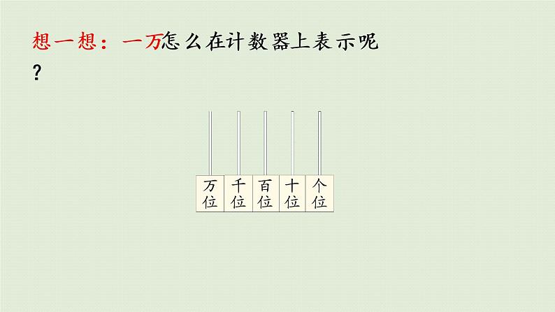 人教版二年级数学下册 7万以内数的认识 10000以内数的认识 第1课时  认识一万 课件08
