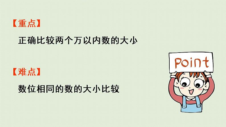 人教版二年级数学下册 7万以内数的认识 10000以内数的认识 第5课时  10000以内数的大小比较 课件03