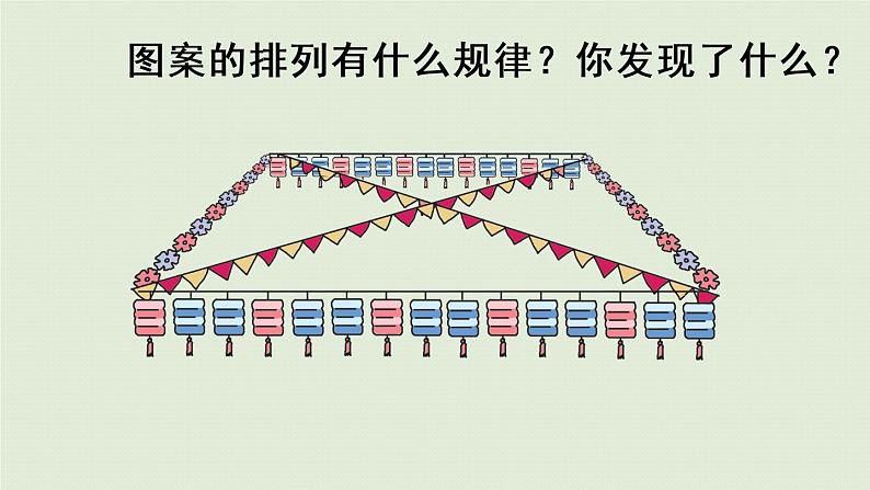 人教版一年级数学下册 7找规律 第1课时  找规律（1）课件第6页