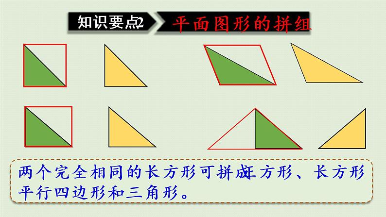 人教版一年级数学下册 8总复习 第4课时  认识图形、分类与整理 课件07