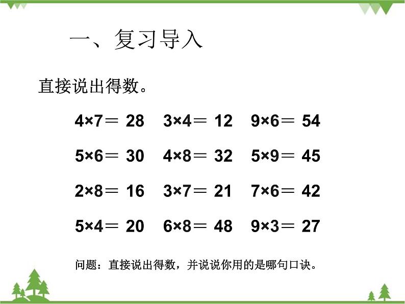 人教版数学二年级上册 六单元例5解决问题（课件）02