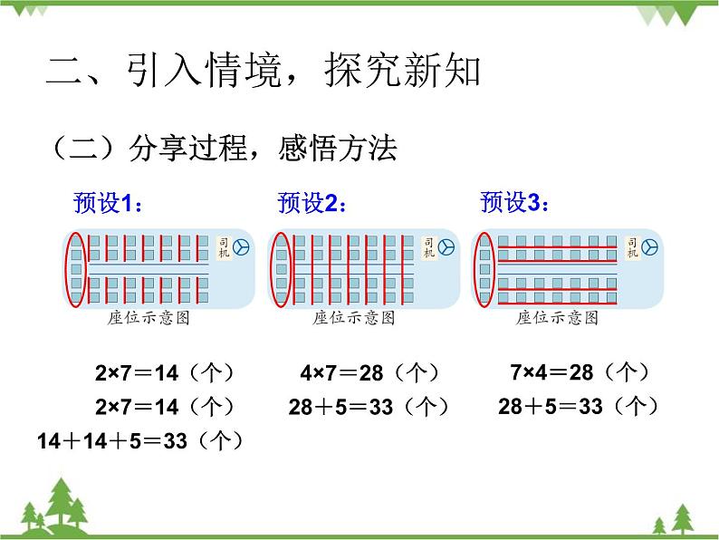 人教版数学二年级上册 六单元例5解决问题（课件）05