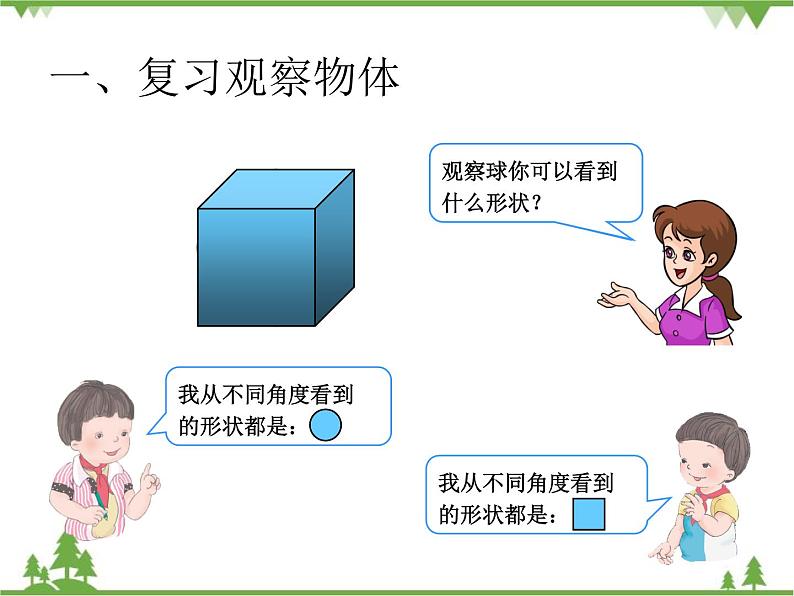 人教版数学二年级上册 9观察物体（课件）04