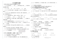 人教版小学数学六年小升初数学3练习题