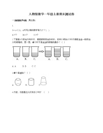 人教版数学一年级上册期末测试卷（网校专用）