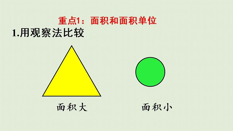 人教版三年级数学下册 9总复习 第5课时   面积 课件第8页