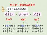 人教版三年级数学下册 5面积 整理和复习 课件