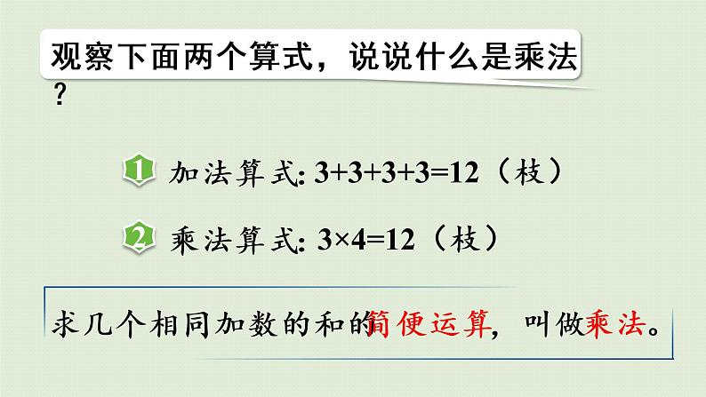 人教版四年级数学下册 1四则运算 第2课时  乘、除法的意义和各部分间的关系 课件08