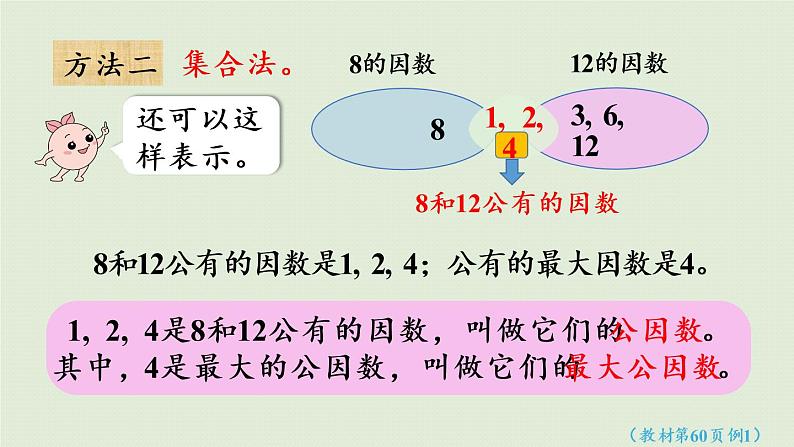 人教版五年级数学下册 4-4-1 最大公因数 课件05